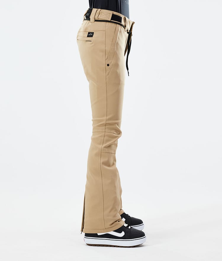 Dope Tigress W 21 Lumilautailuhousut Naiset Khaki, Image 2 of 5