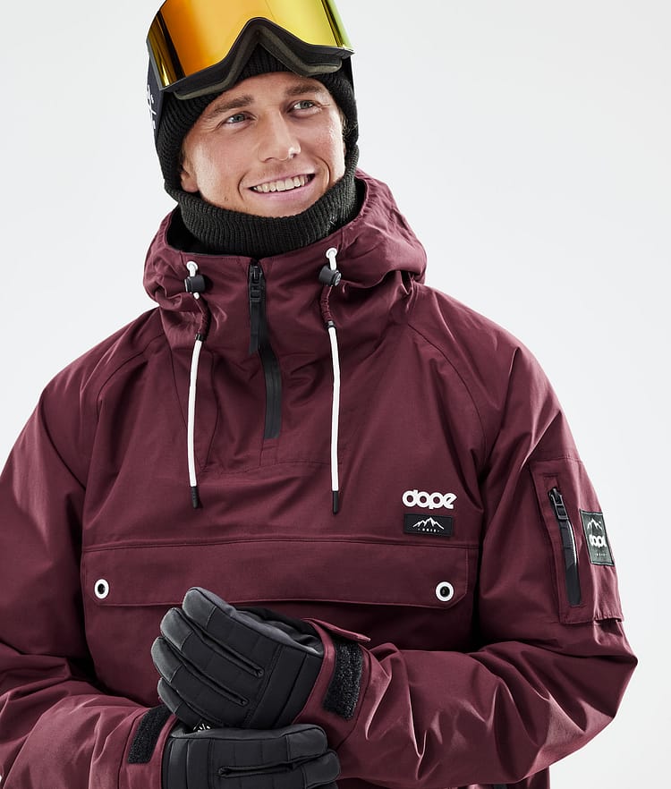 Dope Annok 21 Lumilautailutakki Miehet Burgundy, Image 2 of 10