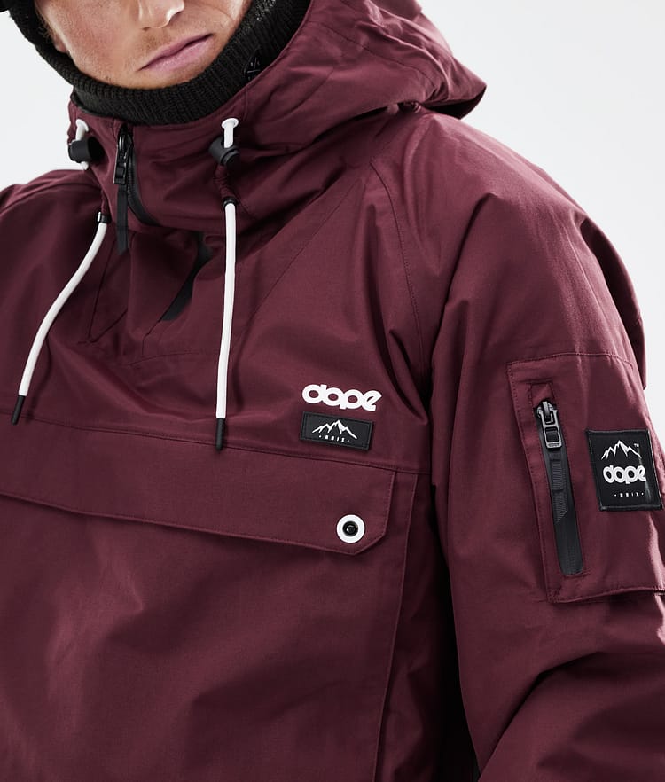 Dope Annok 21 Lumilautailutakki Miehet Burgundy, Image 3 of 10