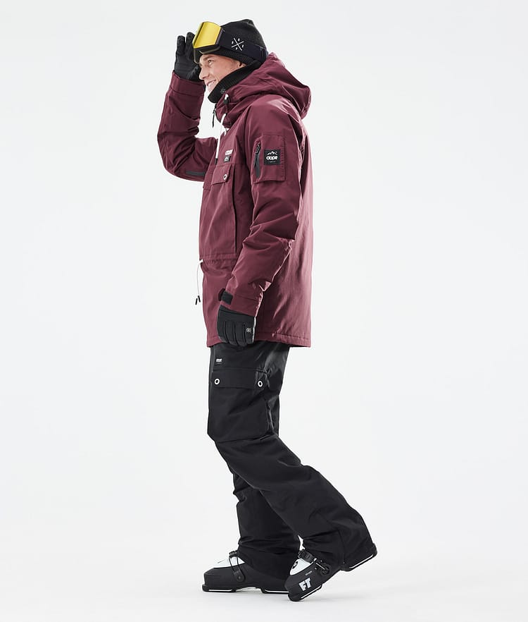 Dope Annok 21 Laskettelutakki Miehet Burgundy, Image 5 of 10