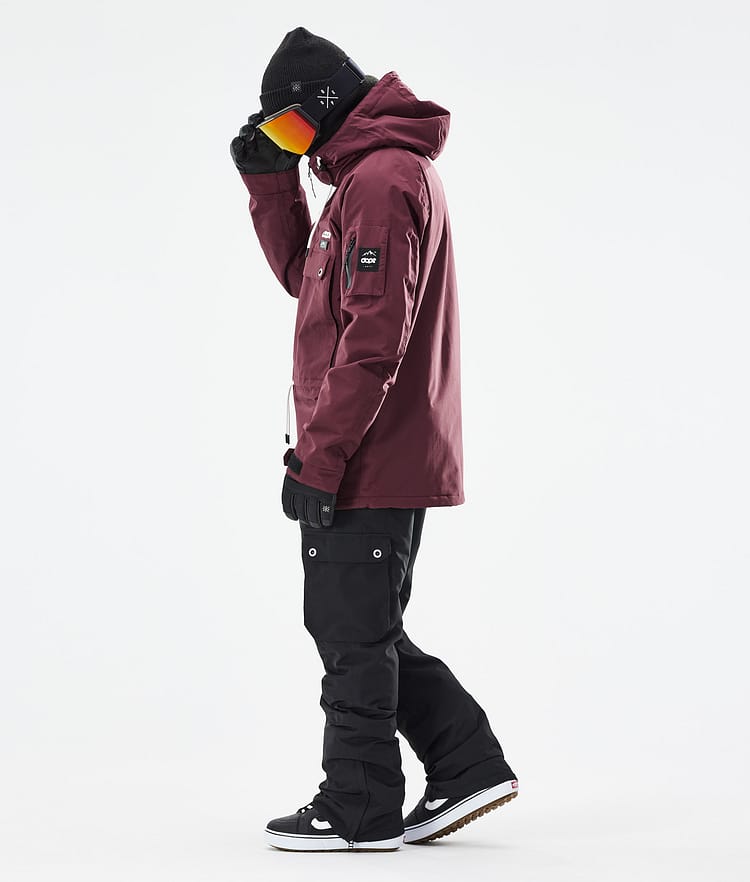 Dope Annok 21 Lumilautailutakki Miehet Burgundy, Image 5 of 10