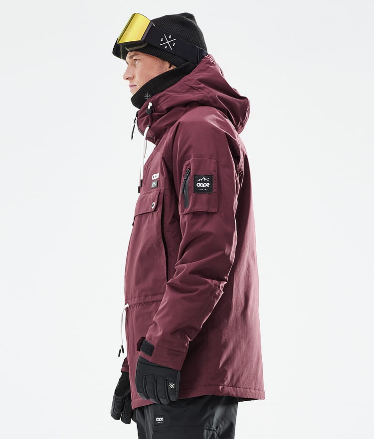 Dope Annok 21 Laskettelutakki Miehet Burgundy, Image 7 of 10