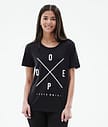 Dope Copain 2X-UP T-paita Naiset Black