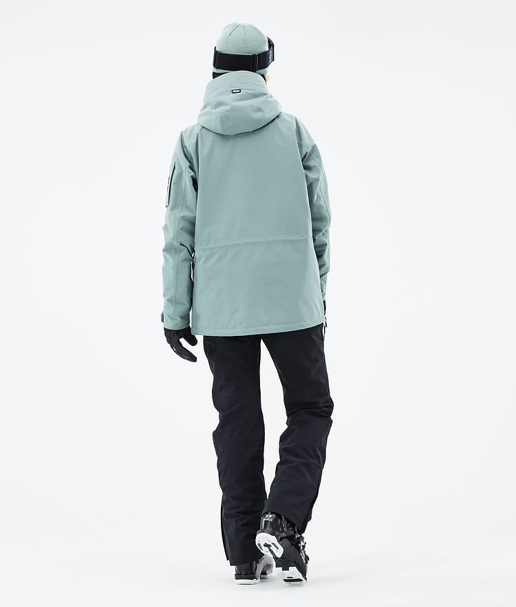 Dope Annok W 21 Laskettelutakki Naiset Faded Green, Image 5 of 9