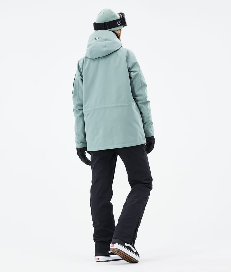 Dope Annok W 21 Lumilautailutakki Naiset Faded Green, Image 5 of 9