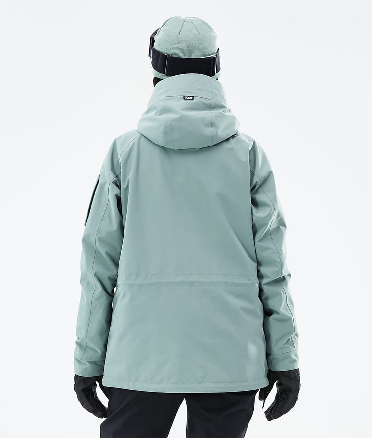 Dope Annok W 21 Laskettelutakki Naiset Faded Green, Image 7 of 9