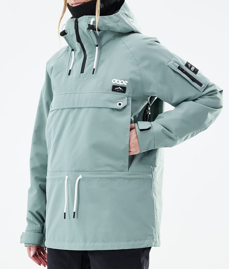 Dope Annok W 21 Laskettelutakki Naiset Faded Green, Image 8 of 9