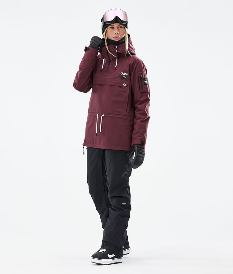 Dope Annok W 21 Lumilautailutakki Naiset Burgundy, Image 3 of 9