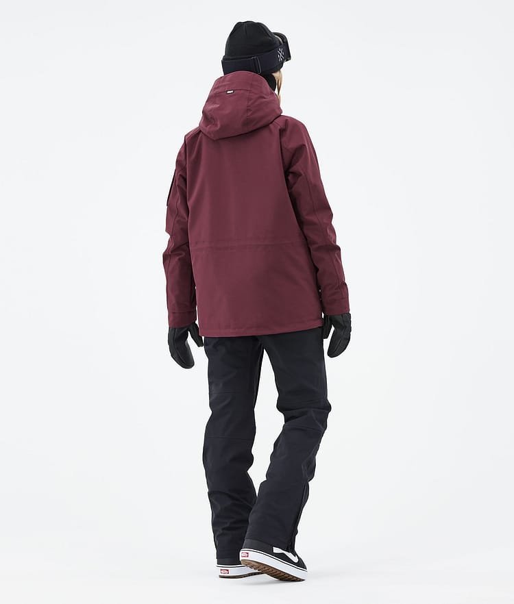 Dope Annok W 21 Lumilautailutakki Naiset Burgundy, Image 5 of 9