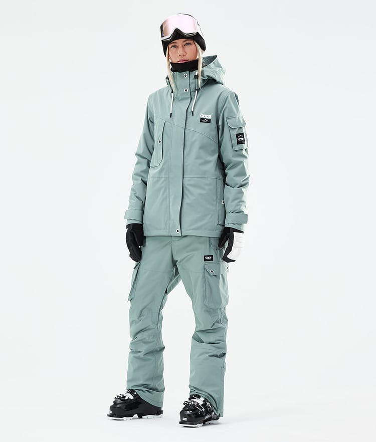 Dope Adept W 21 Laskettelutakki Naiset Faded Green, Image 4 of 11