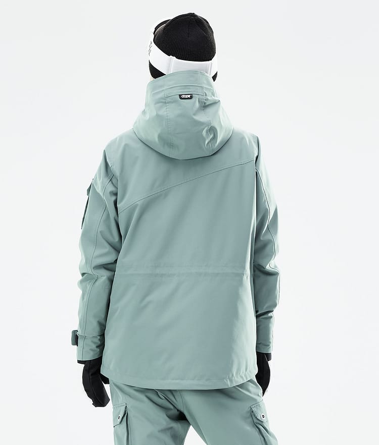 Dope Adept W 21 Laskettelutakki Naiset Faded Green, Image 8 of 11