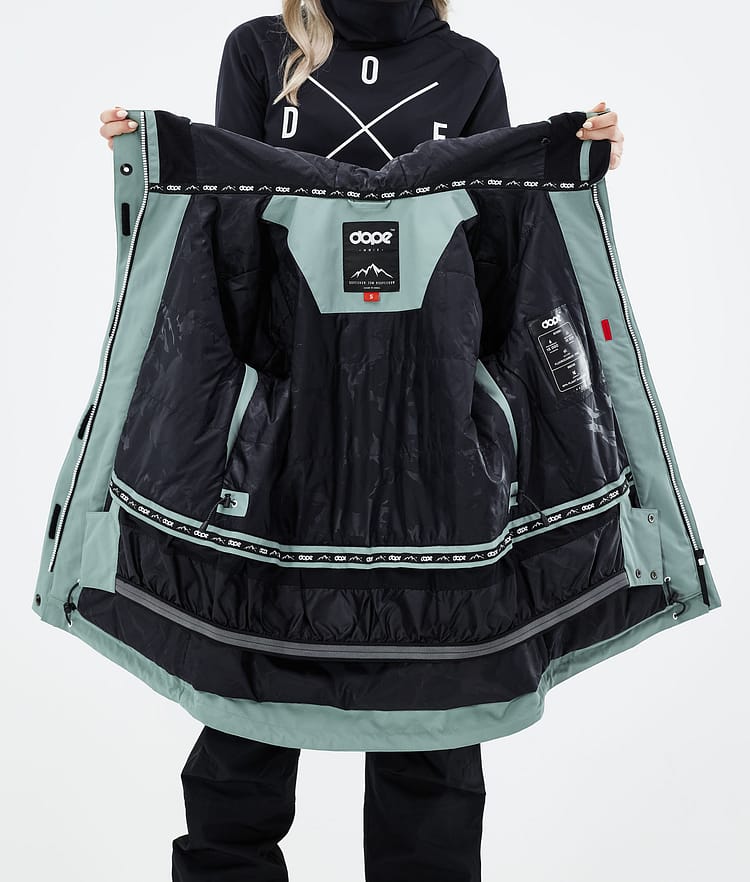 Dope Adept W 21 Laskettelutakki Naiset Faded Green, Image 11 of 11