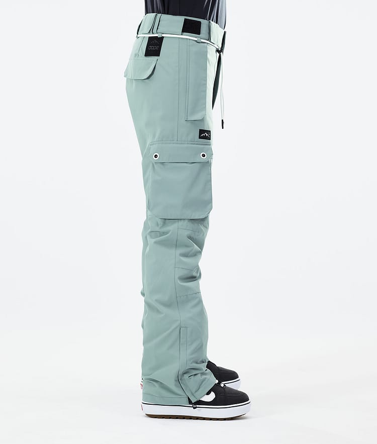 Dope Iconic W 21 Lumilautailuhousut Naiset Faded Green, Image 2 of 6