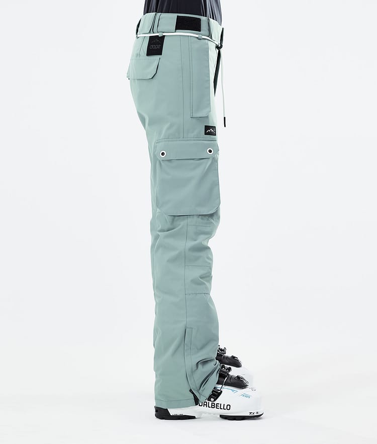 Dope Iconic W 21 Lasketteluhousut Naiset Faded Green, Image 2 of 6