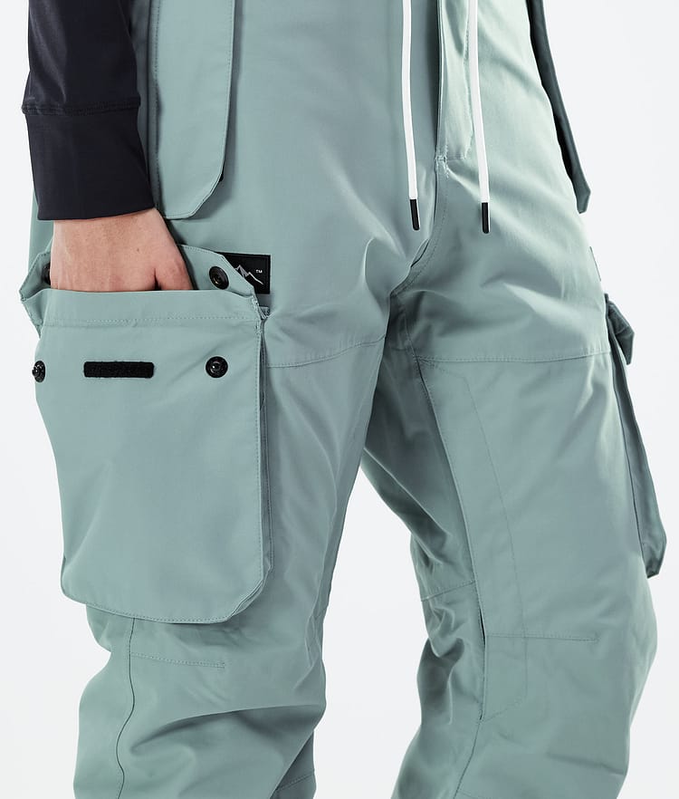 Dope Iconic W 21 Lumilautailuhousut Naiset Faded Green, Image 5 of 6
