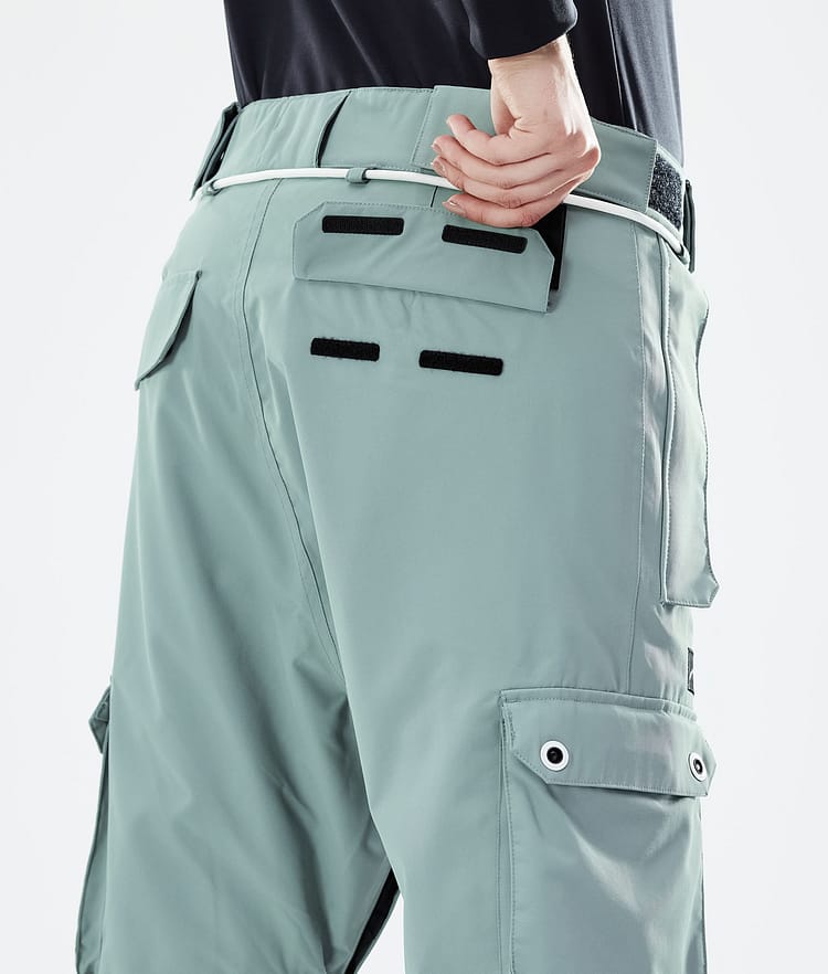 Dope Iconic W 21 Lasketteluhousut Naiset Faded Green, Image 6 of 6