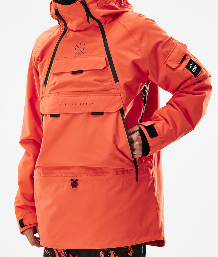 Dope Akin 2021 Laskettelutakki Miehet Orange, Kuva 9 / 11