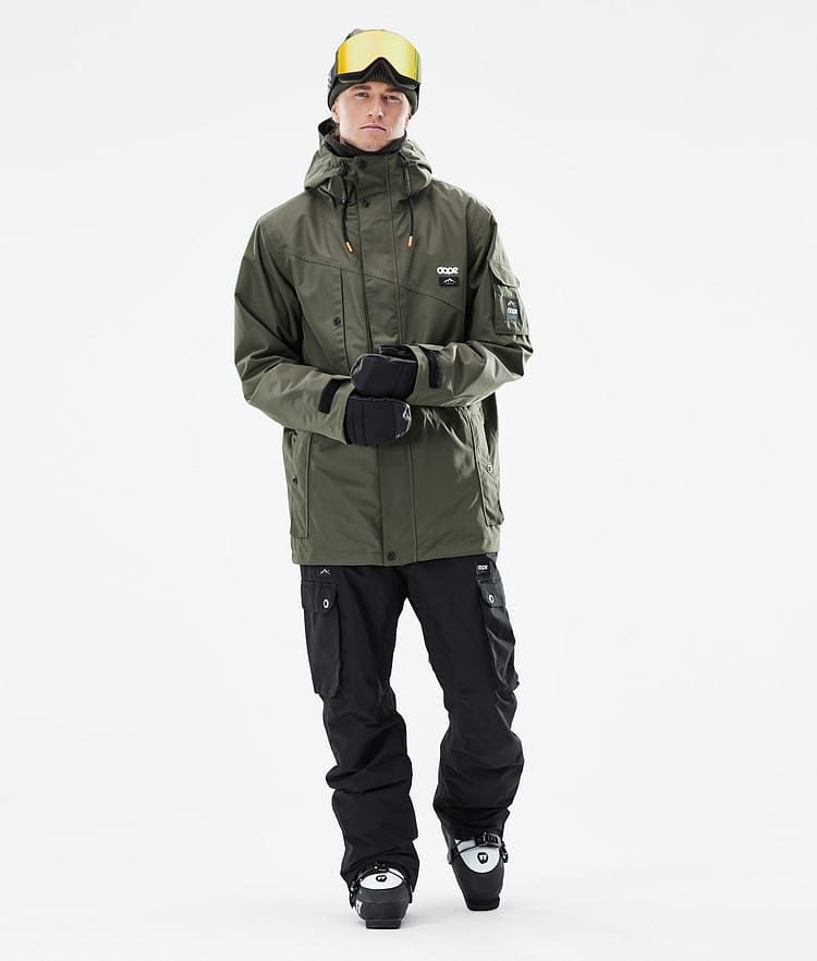 Dope Adept 2021 Laskettelutakki Miehet Olive Green, Kuva 4 / 11
