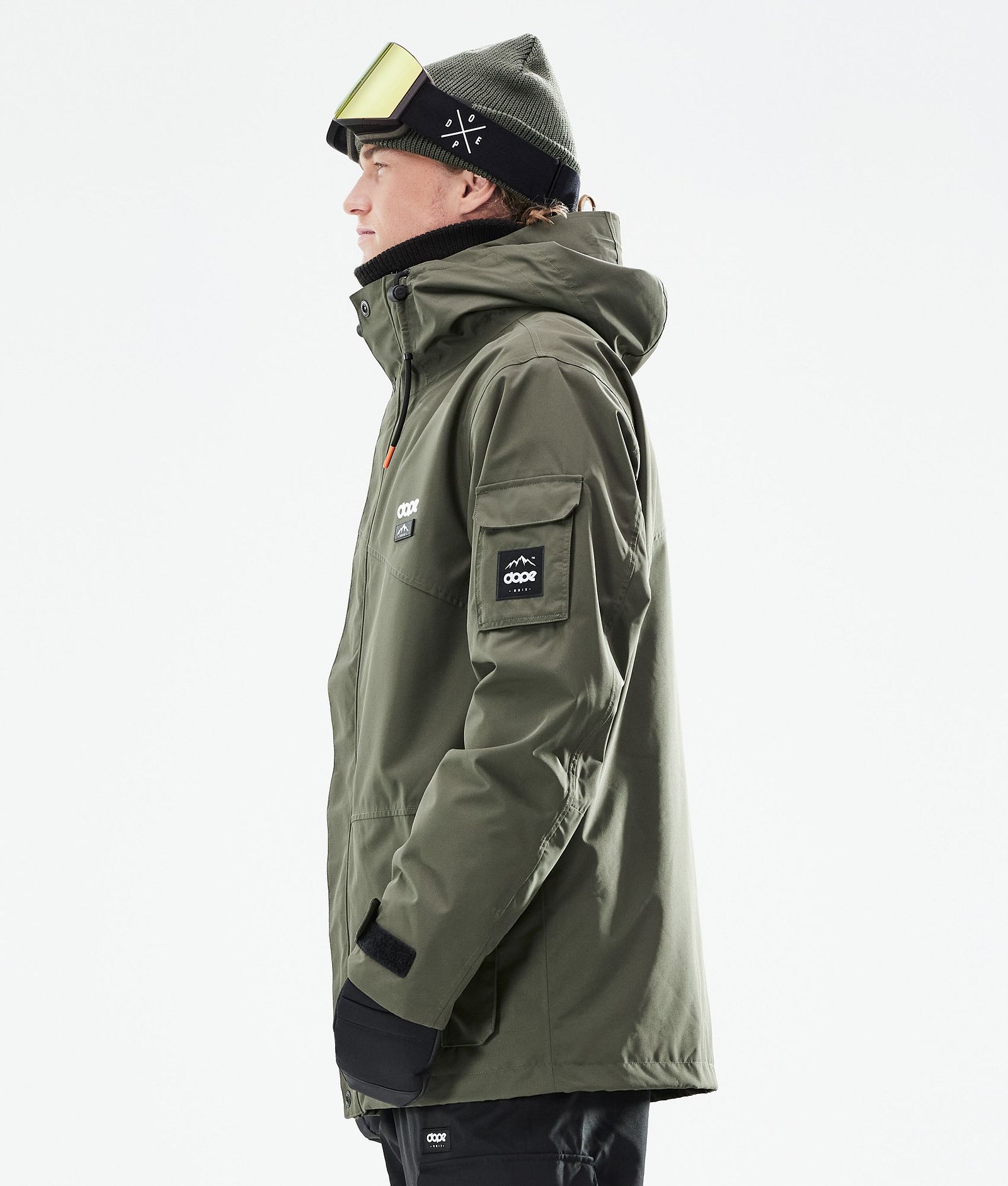 Dope Adept 2021 Laskettelutakki Miehet Olive Green, Kuva 7 / 11