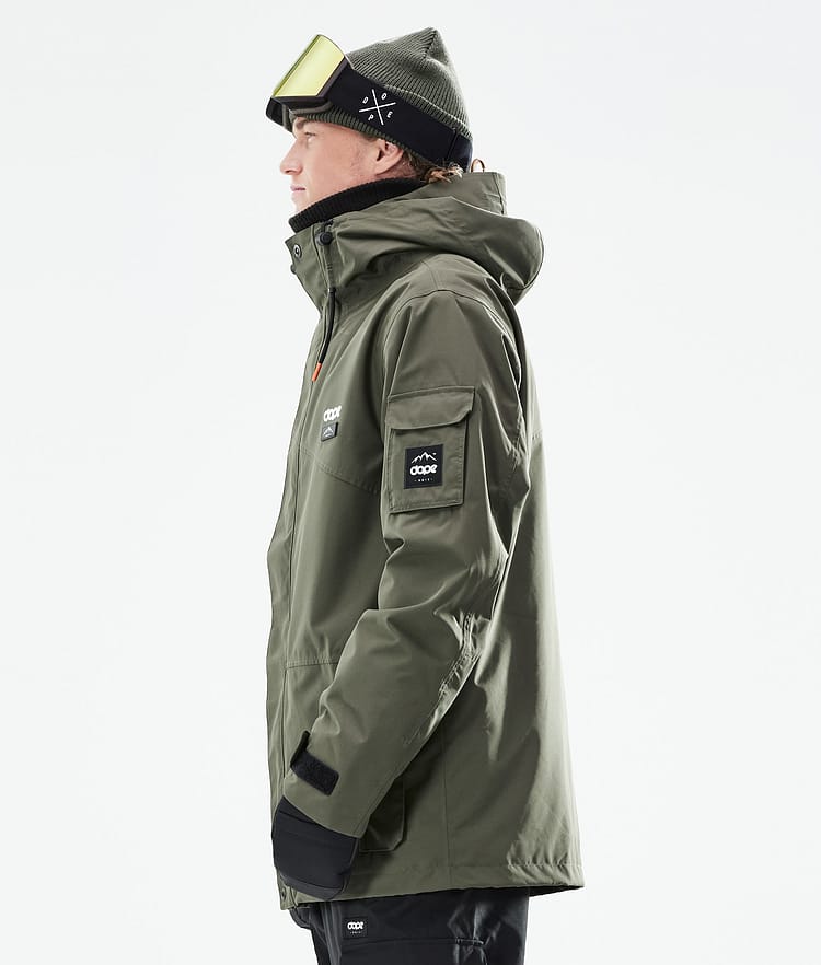 Dope Adept 2021 Laskettelutakki Miehet Olive Green, Kuva 7 / 11