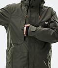 Dope Adept 2021 Laskettelutakki Miehet Olive Green, Kuva 10 / 11