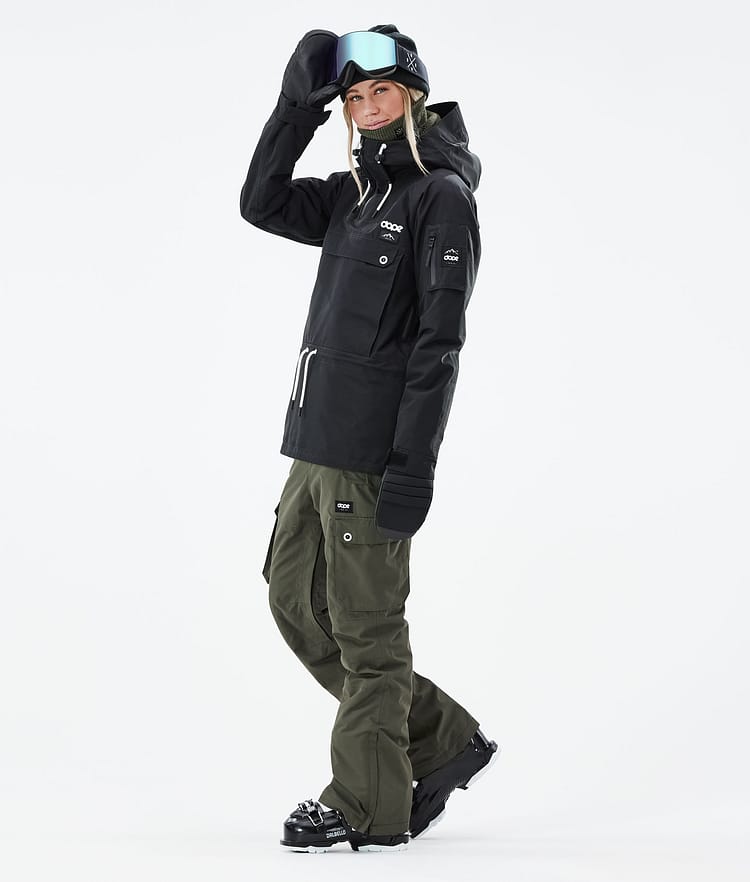 Dope Annok W 21 Laskettelutakki Naiset Black, Image 4 of 9