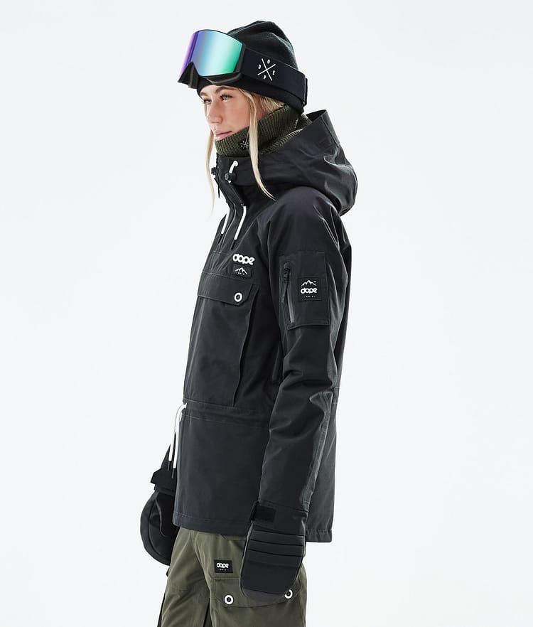 Dope Annok W 21 Laskettelutakki Naiset Black, Image 6 of 9
