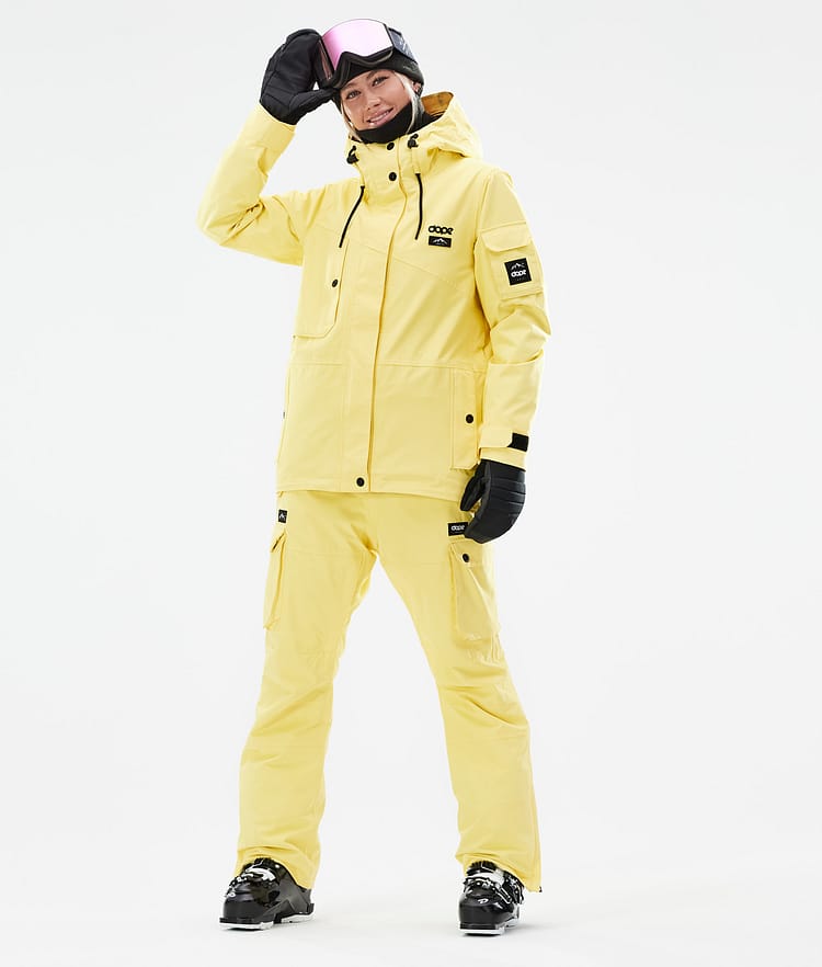 Dope Adept W 2021 Laskettelutakki Naiset Faded Yellow, Kuva 4 / 11