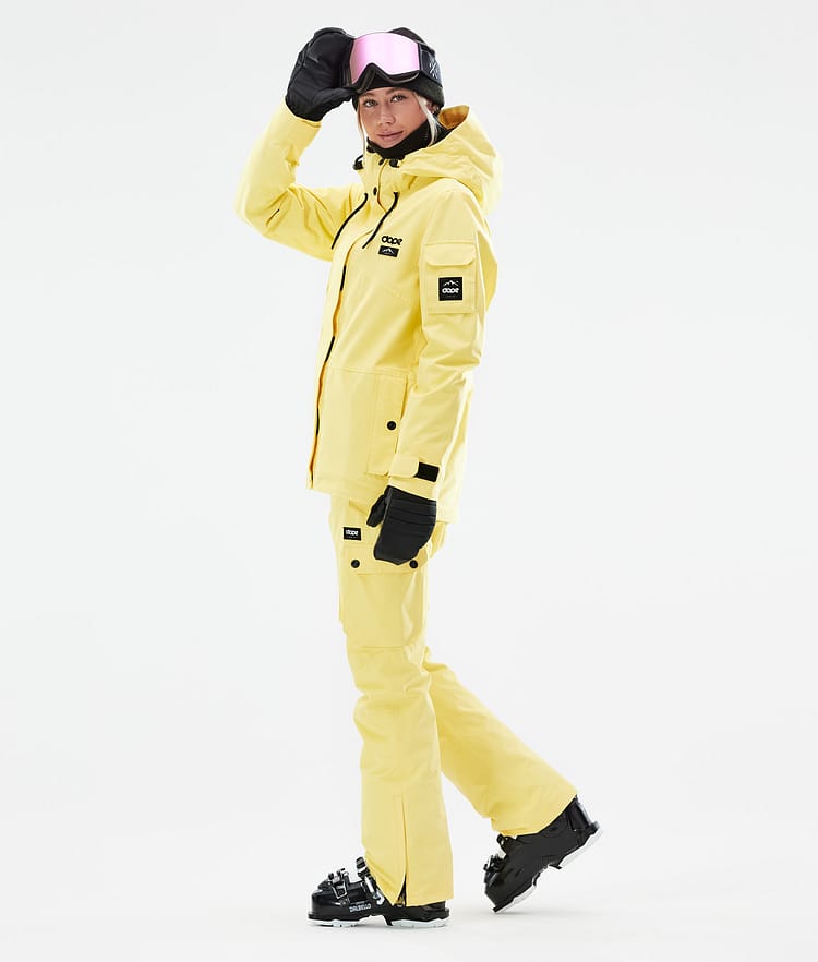 Dope Adept W 2021 Laskettelutakki Naiset Faded Yellow, Kuva 5 / 11
