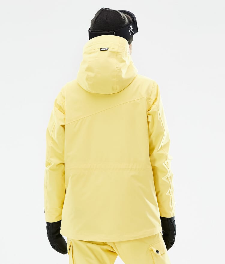 Dope Adept W 2021 Laskettelutakki Naiset Faded Yellow, Kuva 8 / 11