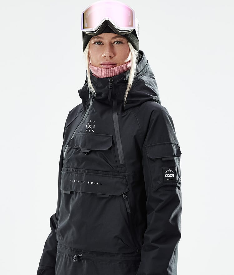 Dope Akin W 21 Lumilautailutakki Naiset Black, Image 3 of 11