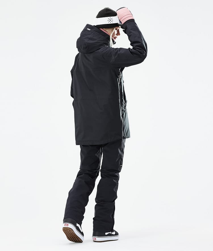 Dope Akin W 21 Lumilautailutakki Naiset Black, Image 6 of 11