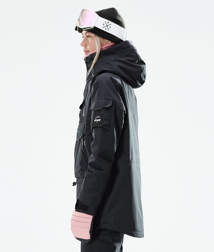 Dope Akin W 21 Lumilautailutakki Naiset Black, Image 7 of 11