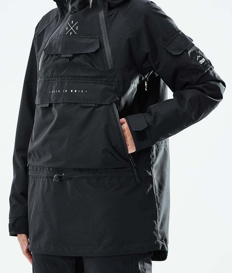 Dope Akin W 21 Laskettelutakki Naiset Black, Image 9 of 11