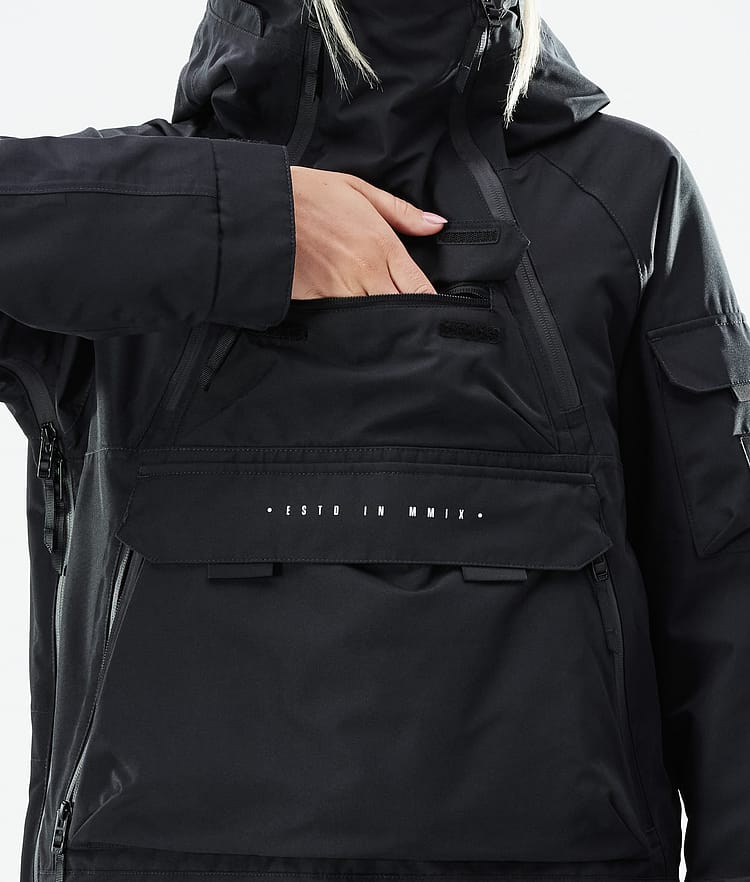 Dope Akin W 21 Lumilautailutakki Naiset Black, Image 11 of 11