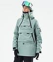 Dope Akin W 21 Laskettelutakki Naiset Faded Green