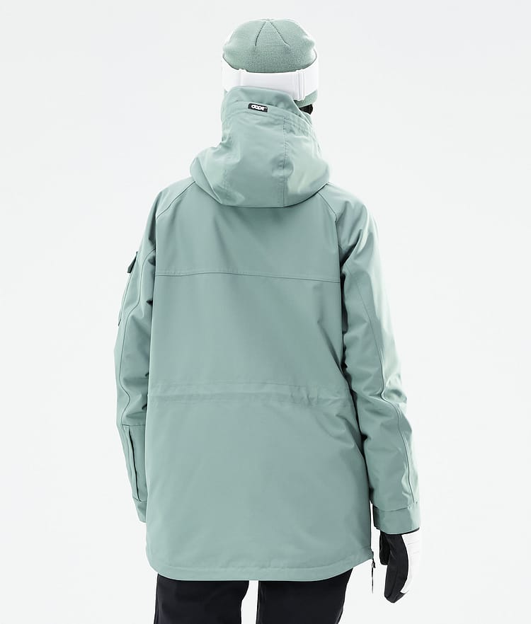 Dope Akin W 21 Laskettelutakki Naiset Faded Green, Image 8 of 11