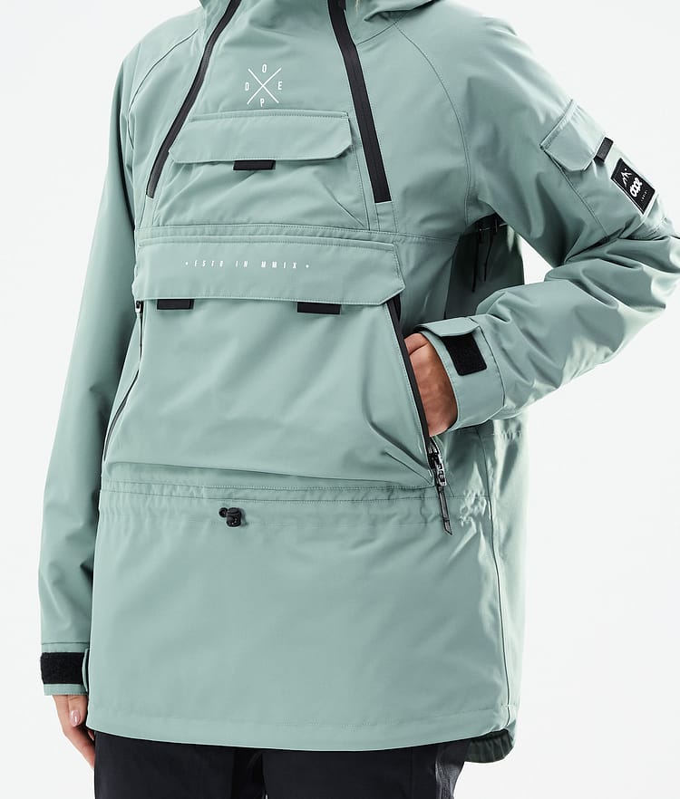 Dope Akin W 21 Laskettelutakki Naiset Faded Green, Image 9 of 11