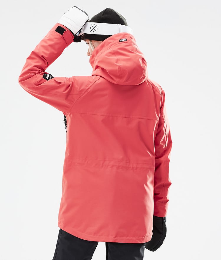 Dope Akin W 21 Lumilautailutakki Naiset Coral, Image 7 of 11