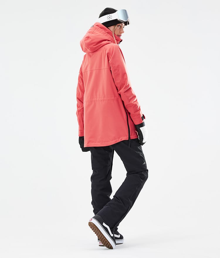 Dope Akin W 21 Lumilautailutakki Naiset Coral, Image 6 of 11