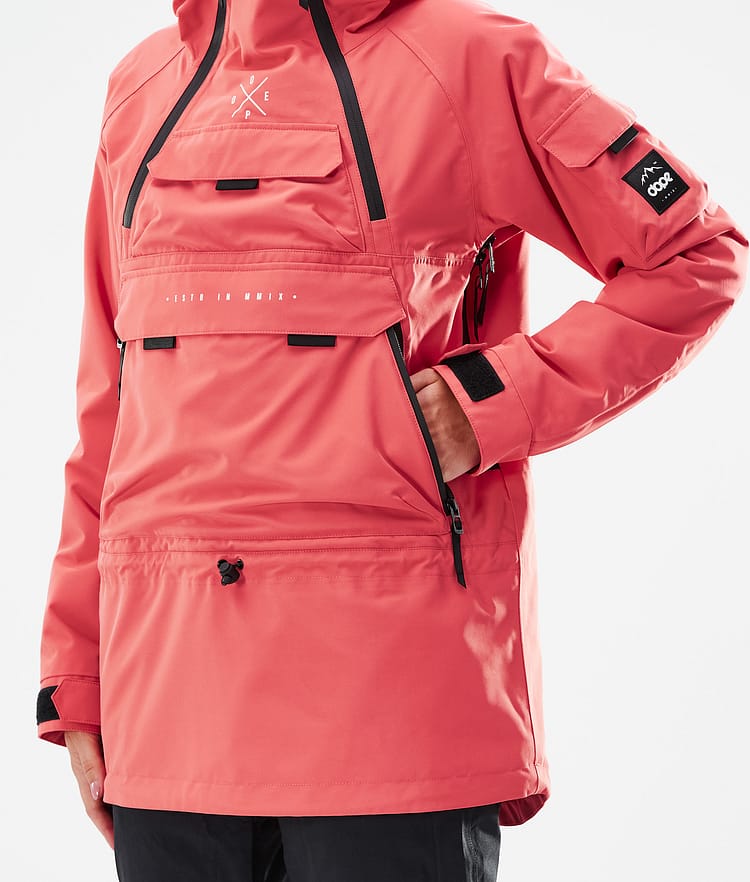 Dope Akin W 21 Lumilautailutakki Naiset Coral, Image 9 of 11
