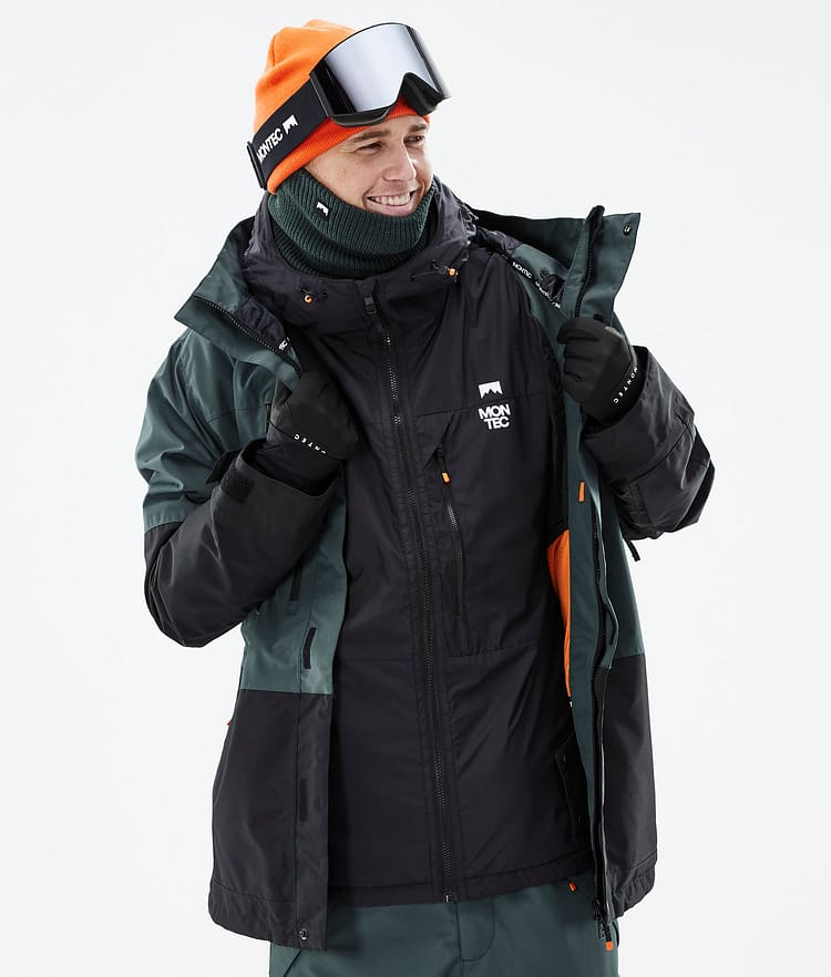 Montec Toasty 60Gsm Välikerrostakki Miehet Black, Image 2 of 10