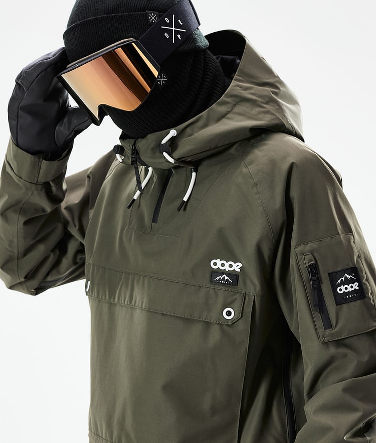 Dope Annok 21 Laskettelutakki Miehet Olive Green, Image 2 of 10