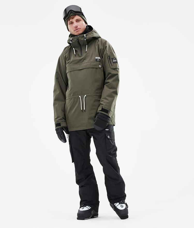 Dope Annok 21 Laskettelutakki Miehet Olive Green, Image 4 of 10