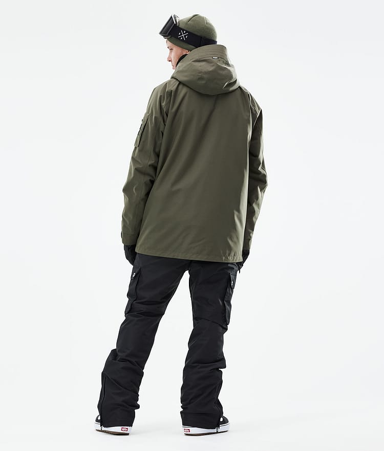Dope Annok 21 Lumilautailutakki Miehet Olive Green, Image 6 of 10