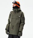 Dope Annok 21 Lumilautailutakki Miehet Olive Green/Black