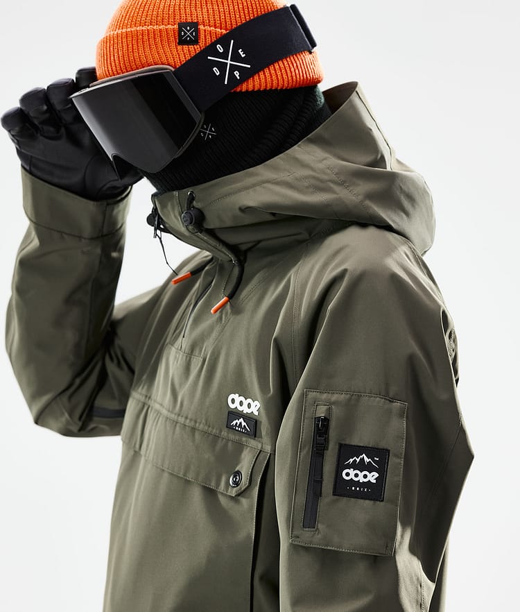 Dope Annok 21 Laskettelutakki Miehet Olive Green/Black, Image 2 of 10