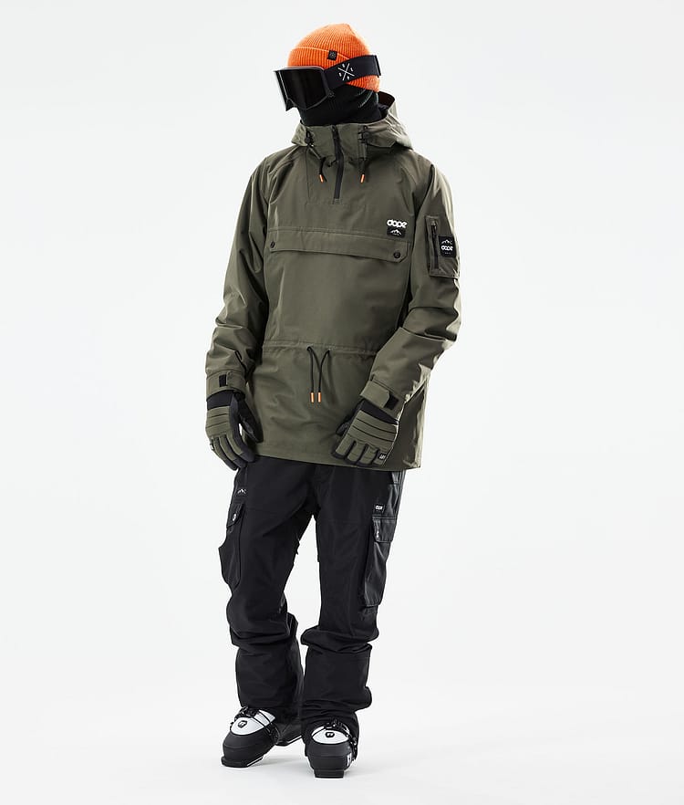 Dope Annok 21 Laskettelutakki Miehet Olive Green/Black, Image 4 of 10