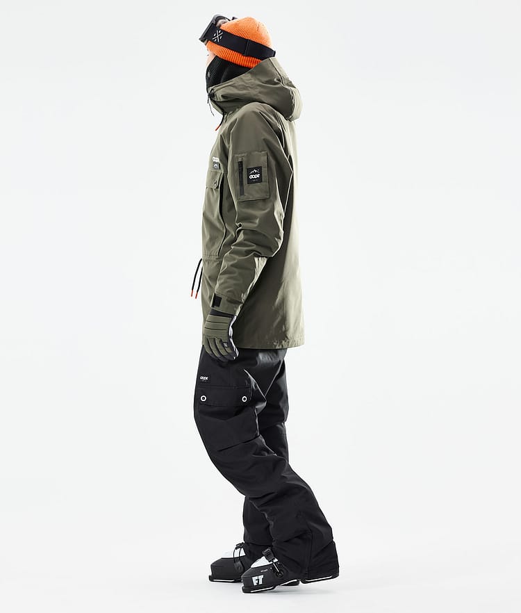 Dope Annok 21 Laskettelutakki Miehet Olive Green/Black, Image 5 of 10
