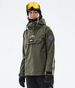 Dope Blizzard W 21 Lumilautailutakki Naiset Olive Green